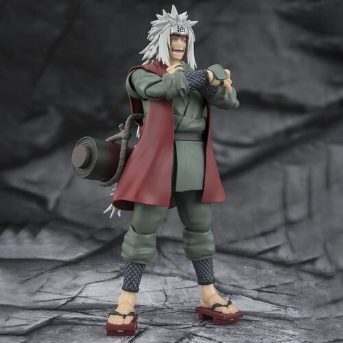 Naruto Shippuden Jiraiya Hidden Leaf Heroic Master Sage Mode S.H. Figuarts figure 17cm