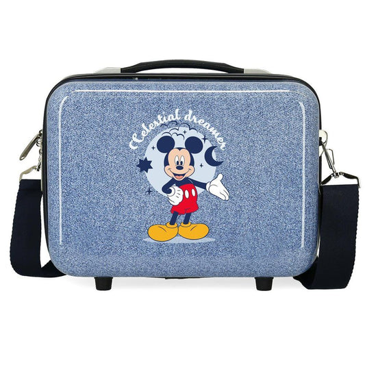 Disney Mickey Dreamer Denim ABS vanity case 29cm