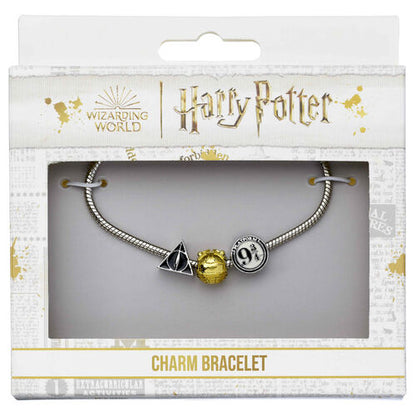 Harry Potter silver charm bracelet