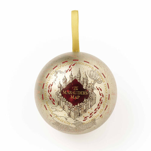Harry Potter Marauders&#39; Map Pin + Christmas ball