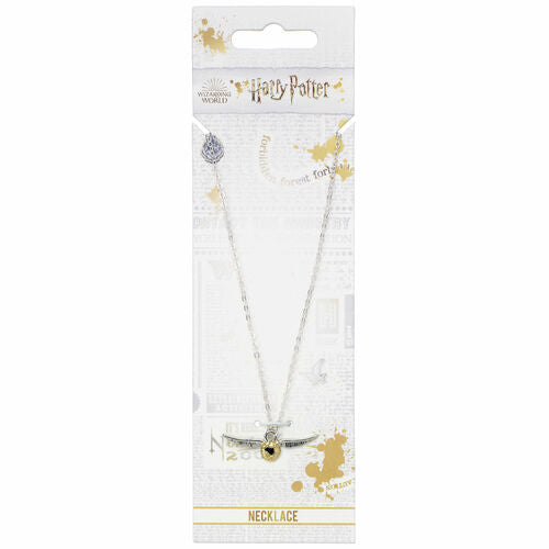 Harry Potter Golden Snitch necklace