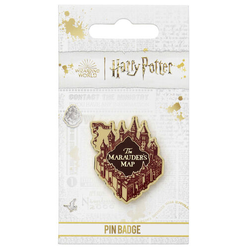 Harry Potter Marauders&#39; Map pin badge