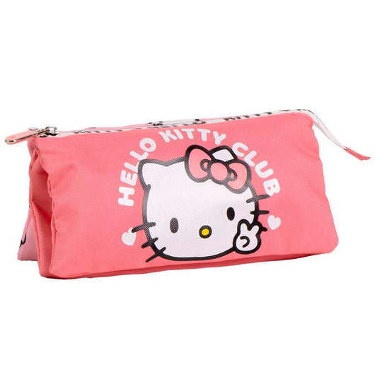 Hello Kitty triple pencil case