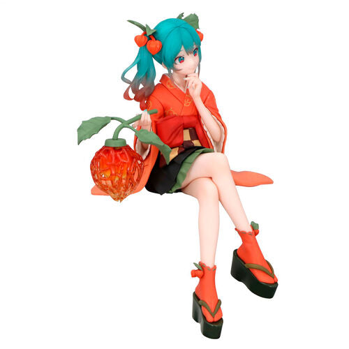 Hatsune Miku Flower Fairy Winter Cherry Noodle Stopper figure 15cm