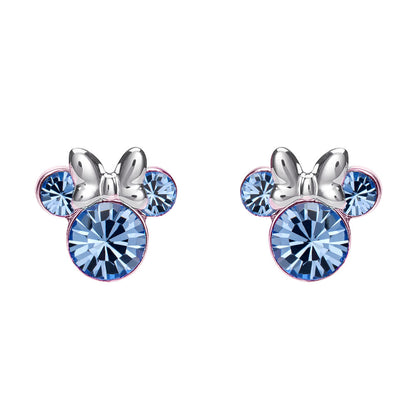 Disney Minnie December earrings silver