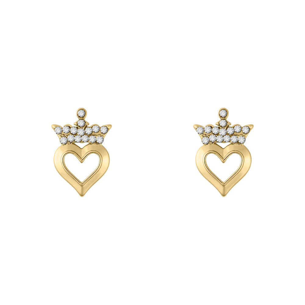 Princess earrings + jewellery plate
