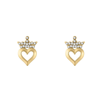 Princess earrings + jewellery plate