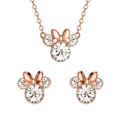 Disney Minnie Set necklace + earrings
