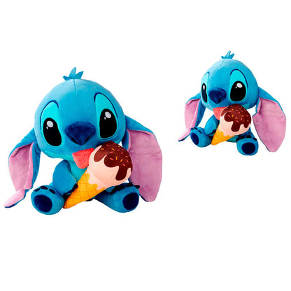 Disney Stitch Ice Cream plush toy 25cm