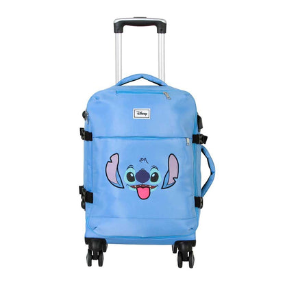 Disney Stitch Face trolley suitcase 55cm
