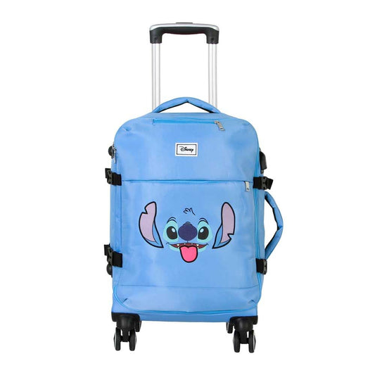 Disney Stitch Face trolley suitcase 55cm