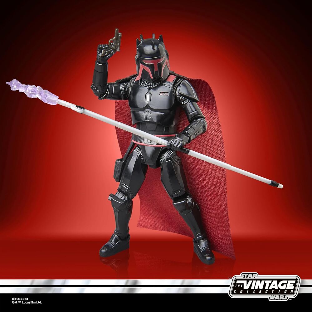 Star Wars The Mandalorian Moff Gideon Dark Trooper Armor figure 9,5cm