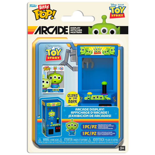 Toy Story 4 Bitty Pop! Arcade Vinile Figura Alien (glow) Funko