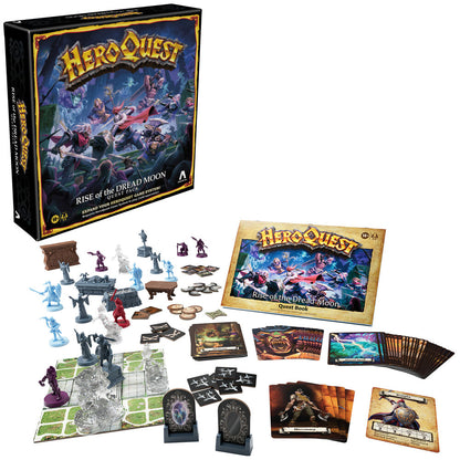 English Heroquest Rise of the Dread Moon Expansion Board game