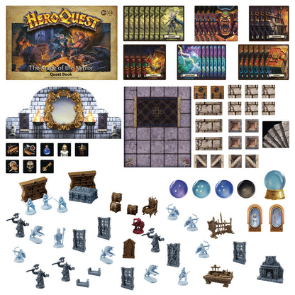 English Heroquest The Mage of the Mirror Expansion Board game