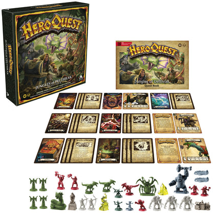 English Heroquest Jungles of Delthark Expansion Board game