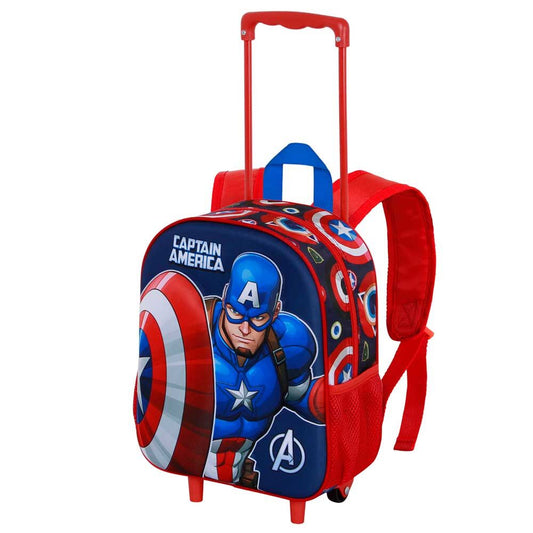 Marvel Captain America Patriot 3D trolley 34cm