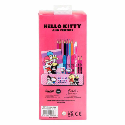 Hello Kitty colouring stationery set