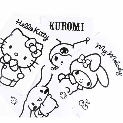 Hello Kitty colouring stationery set