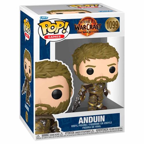 World Of Warcraft Pop! Games Vinile Figura Anduin 9 Cm 1099