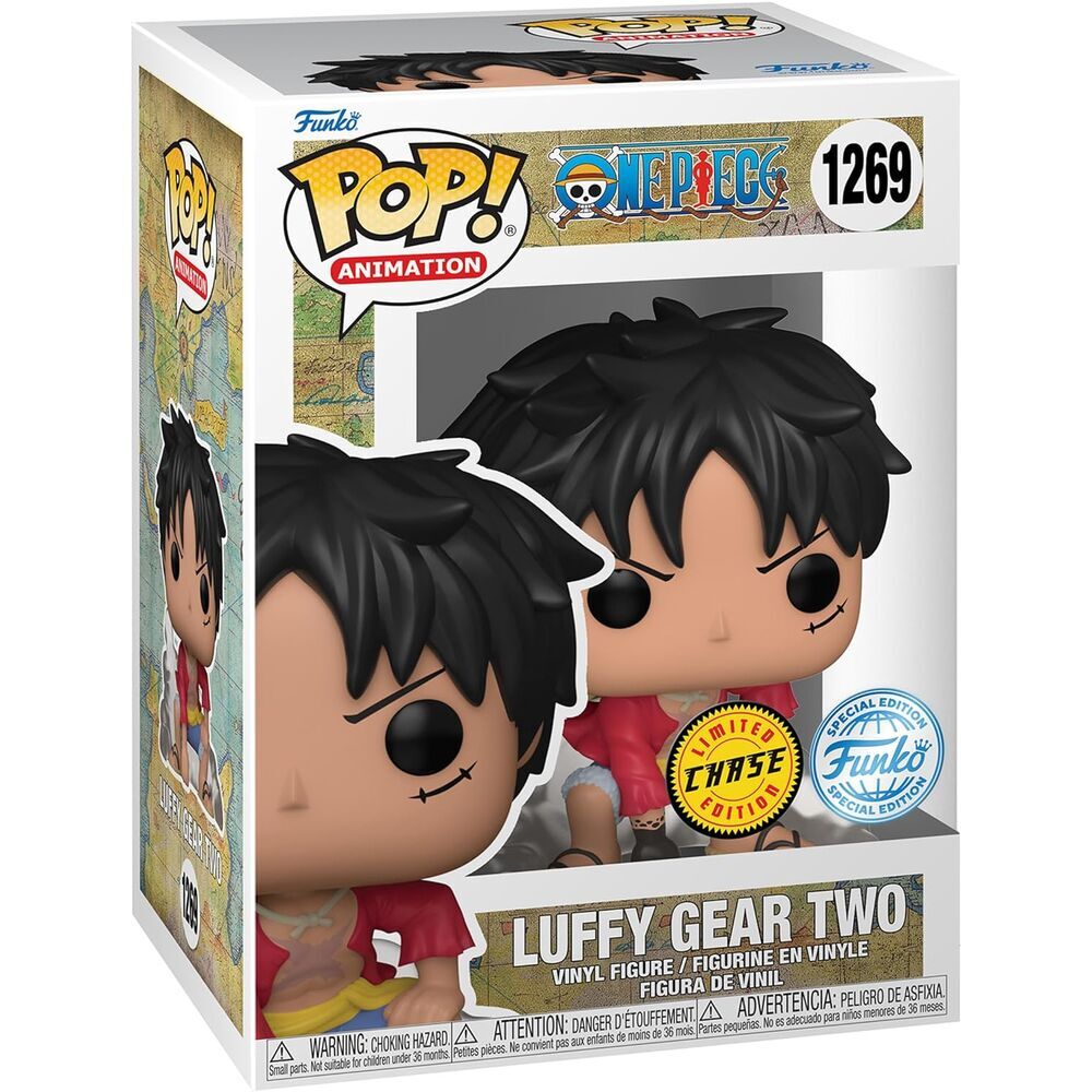 POP figure One Piece Luffy Gear Two Exclusive Chase 1269