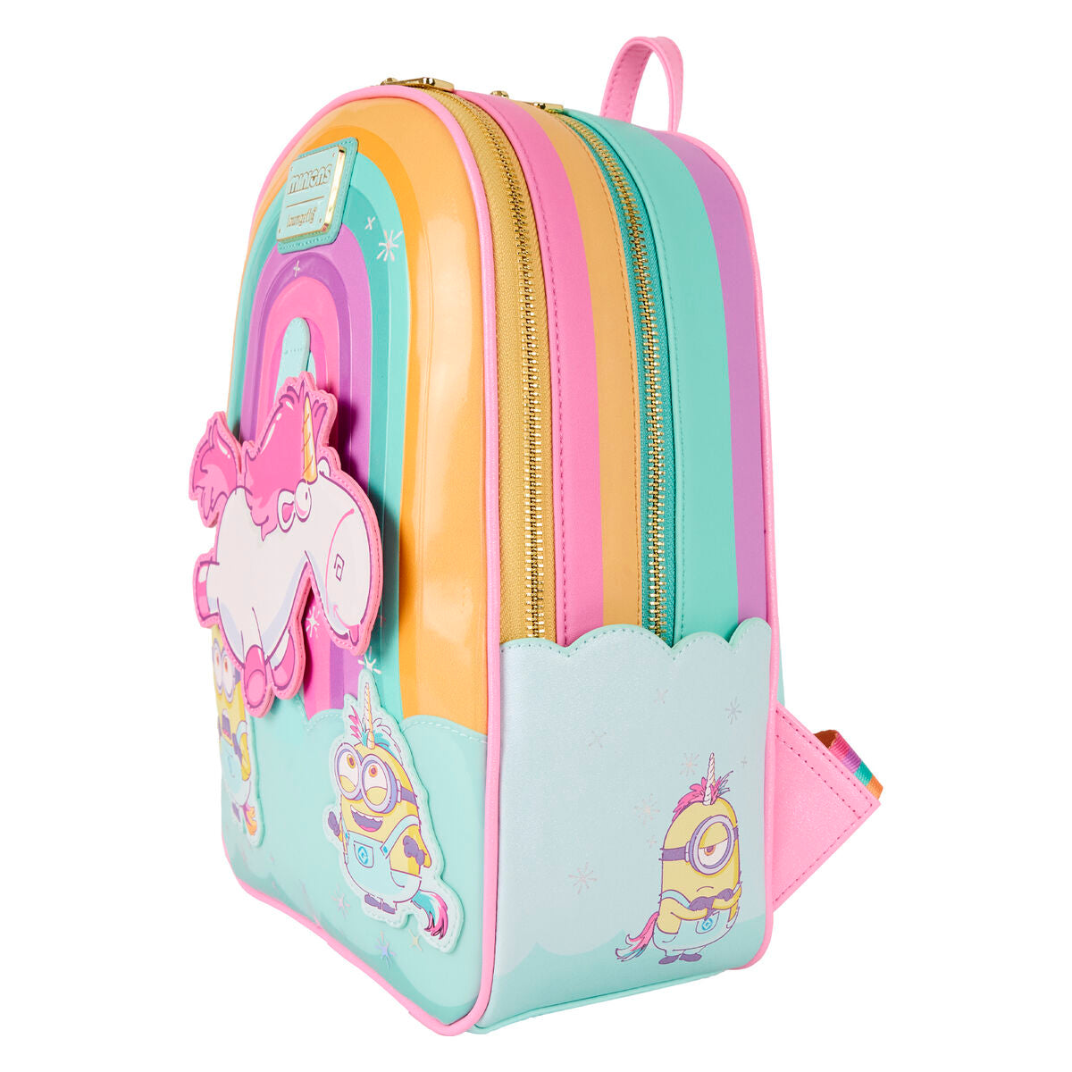 Loungefly Minions Fluffy Unicorn backpack 30cm