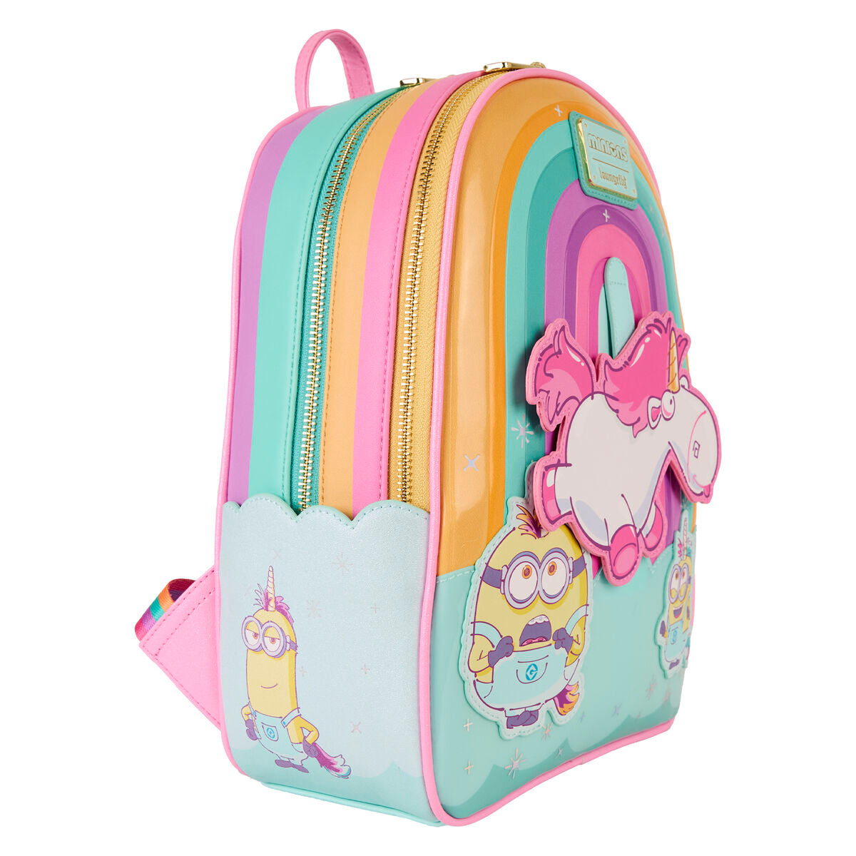 Loungefly Minions Fluffy Unicorn backpack 30cm