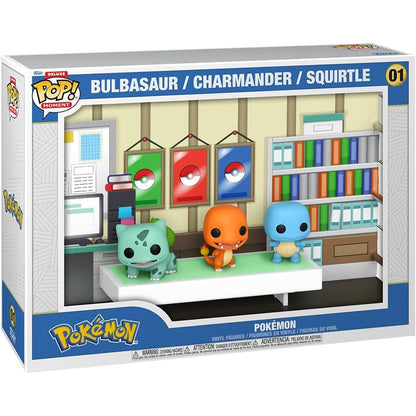 POP figure Moments Deluxe Pokemon 1996 Bulbasaur Charmander Squirtle