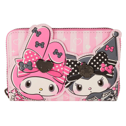 Loungefly Sanrio My Melody and Kuromi wallet