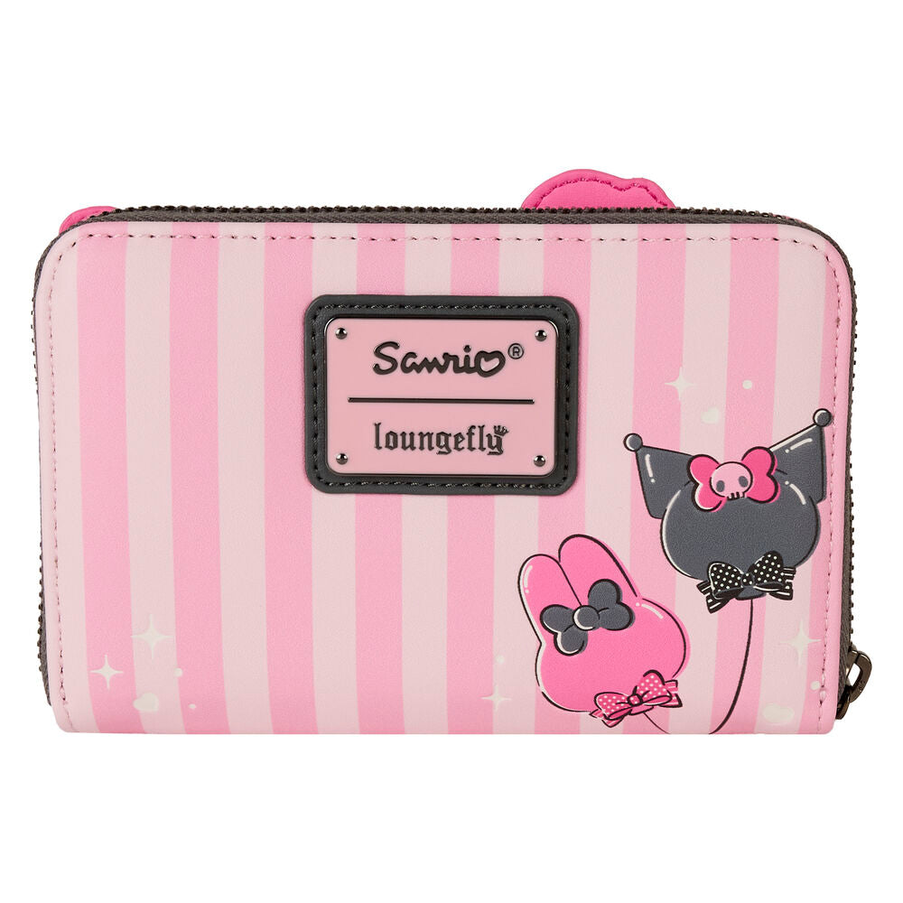 Loungefly Sanrio My Melody and Kuromi wallet