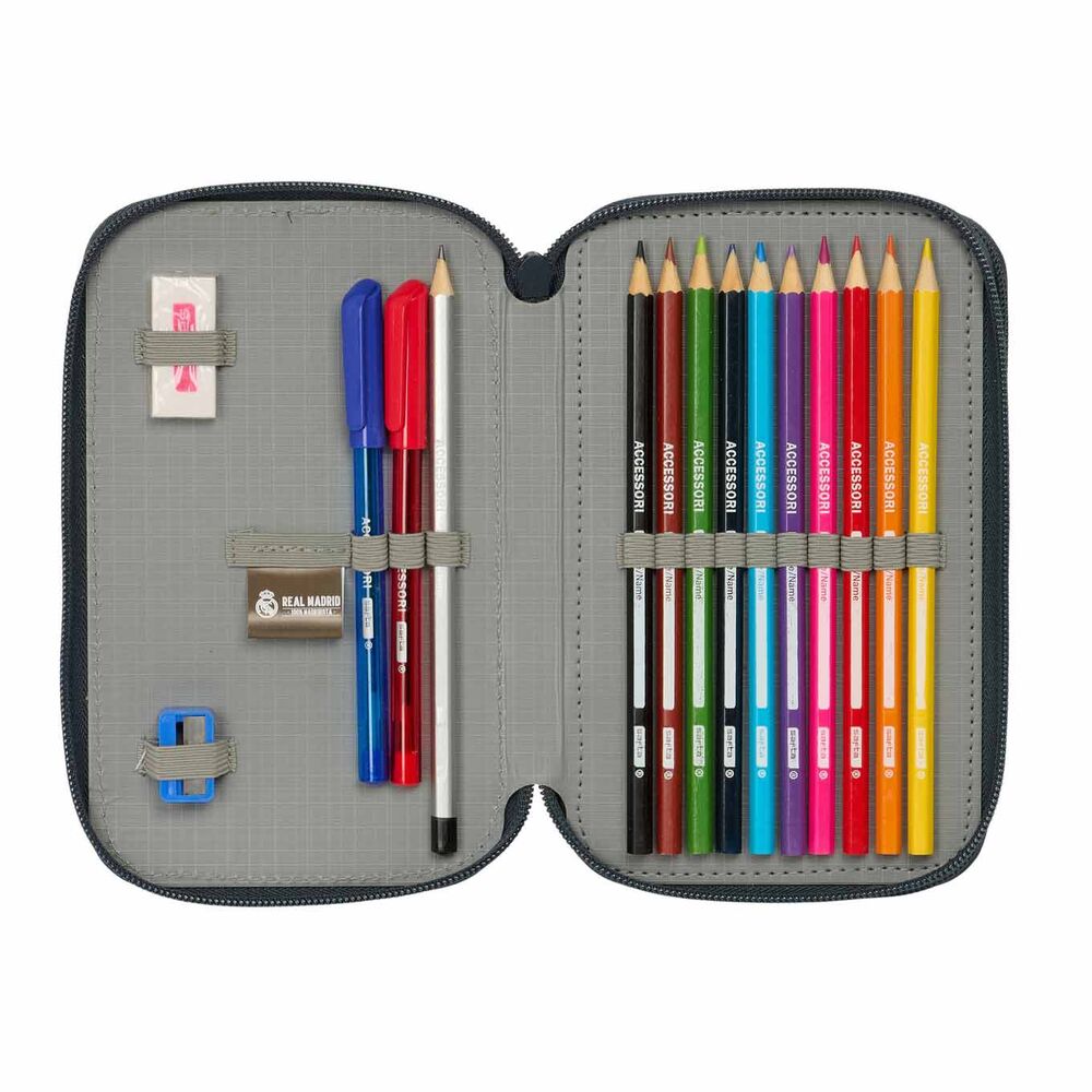 Real Madrid 25/26 double pencil case 29pcs