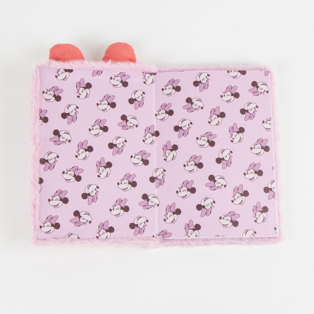 Disney Minnie plush notebook
