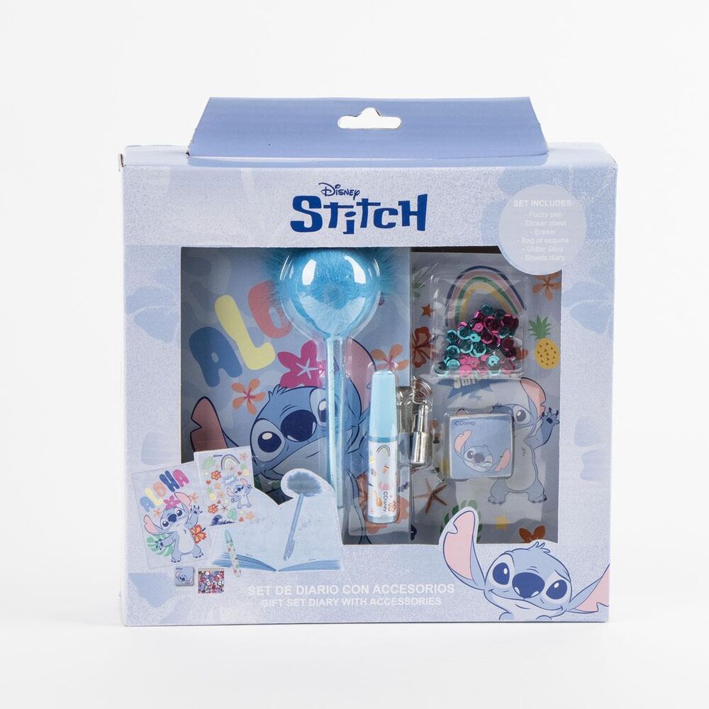 Disney Stitch Diary set