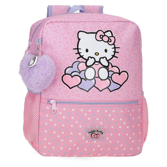 Hello Kitty Hearts & Dots adaptable backpack 33cm