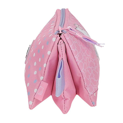 Hello Kitty Hearts Dots triple pencil case