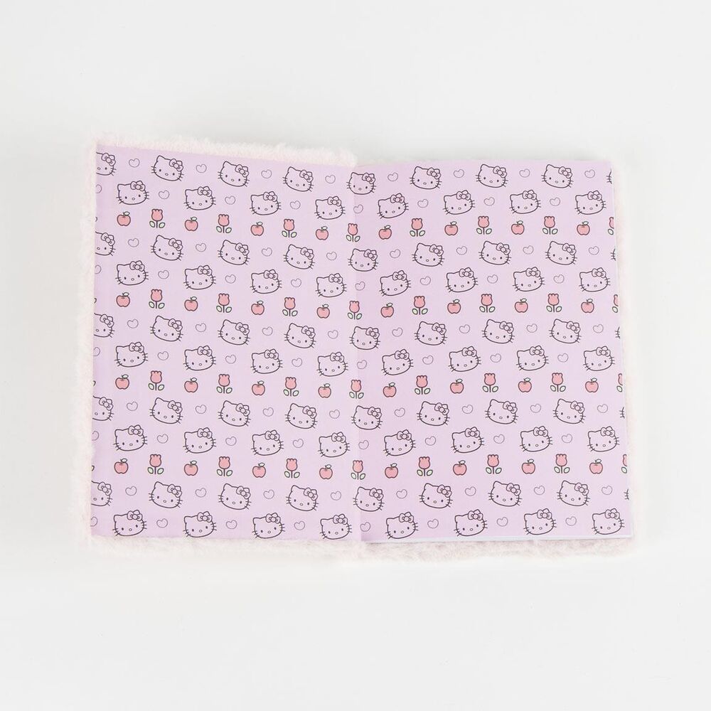 Hello Kitty plush notebook