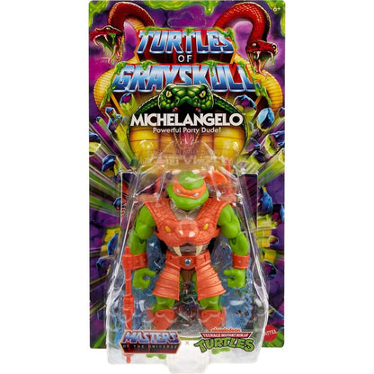 Masters of the Universe Turtles of Grayskull Michelangelo figure 14cm