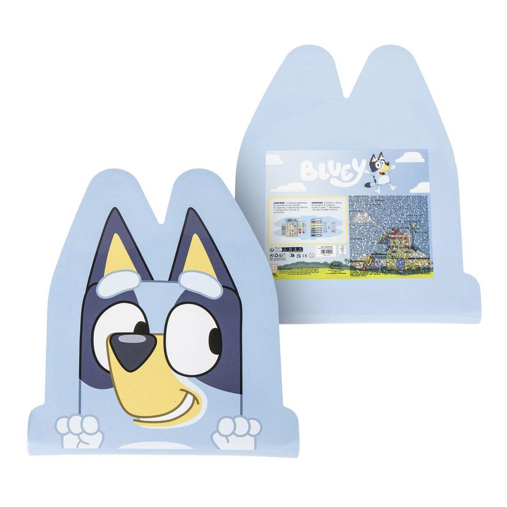 Bluey Colouring stationery set