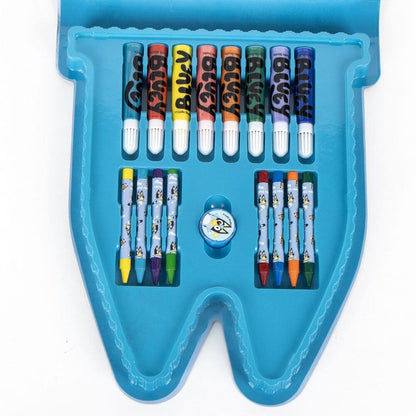 Bluey Colouring stationery set