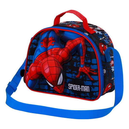 Marvel Spiderman Wall 3D lunch bag