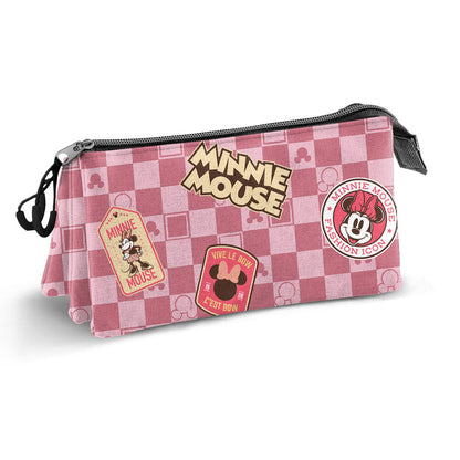 Disney Minnie Journey triple pencil case