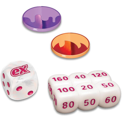 English Pokemon White Flare collectible card game Trainer case