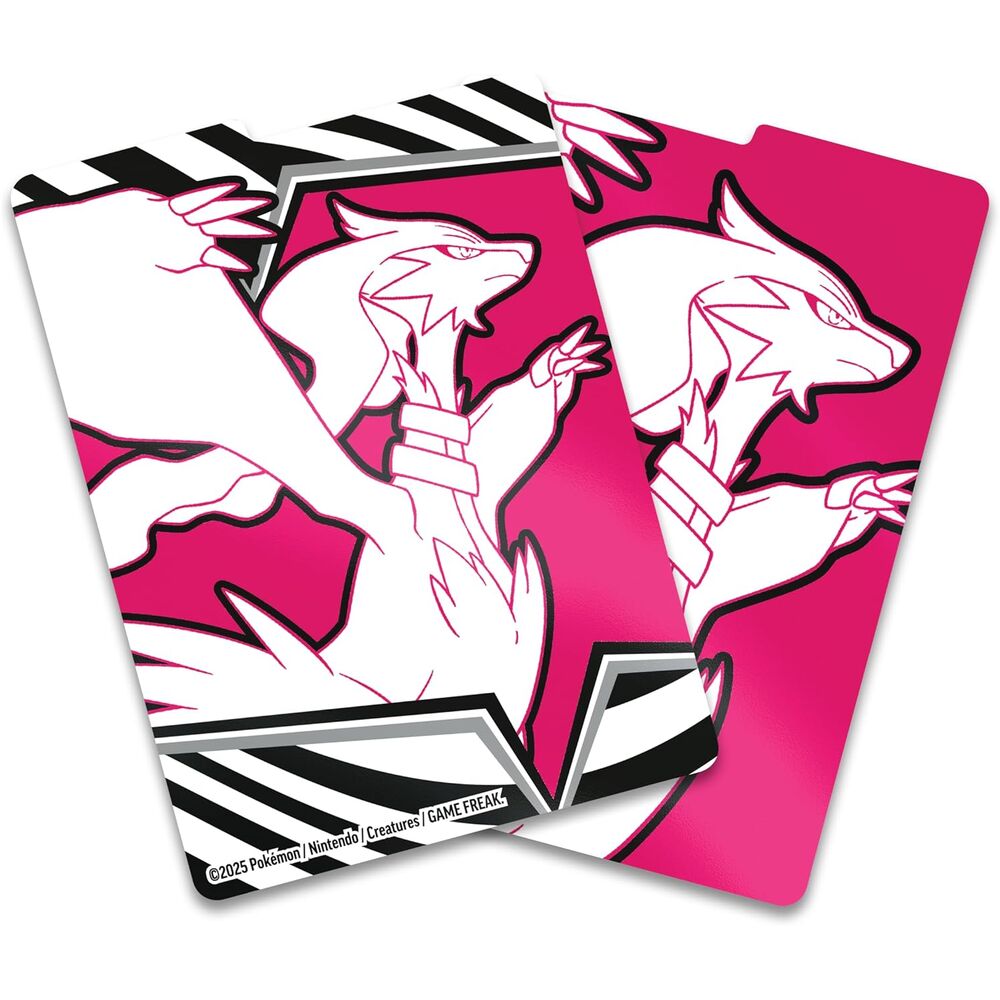 English Pokemon White Flare collectible card game Trainer case