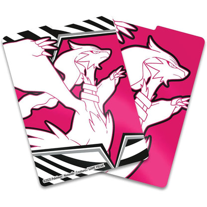 English Pokemon White Flare collectible card game Trainer case