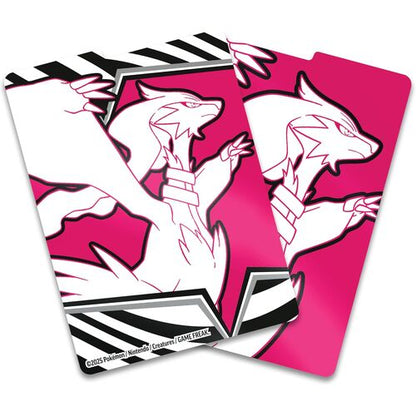 English Pokemon White Flare collectible card game Trainer case