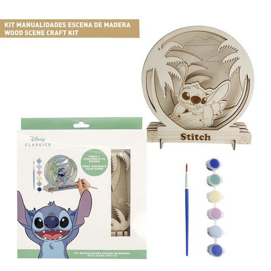 Disney Stitch colouring figure