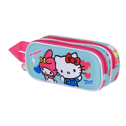 Hello Kitty Friendship 3D double pencil case