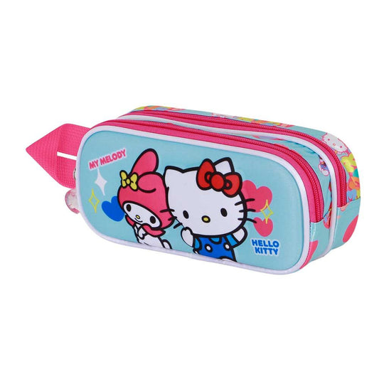 Hello Kitty Friendship 3D double pencil case