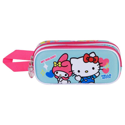 Hello Kitty Friendship 3D double pencil case