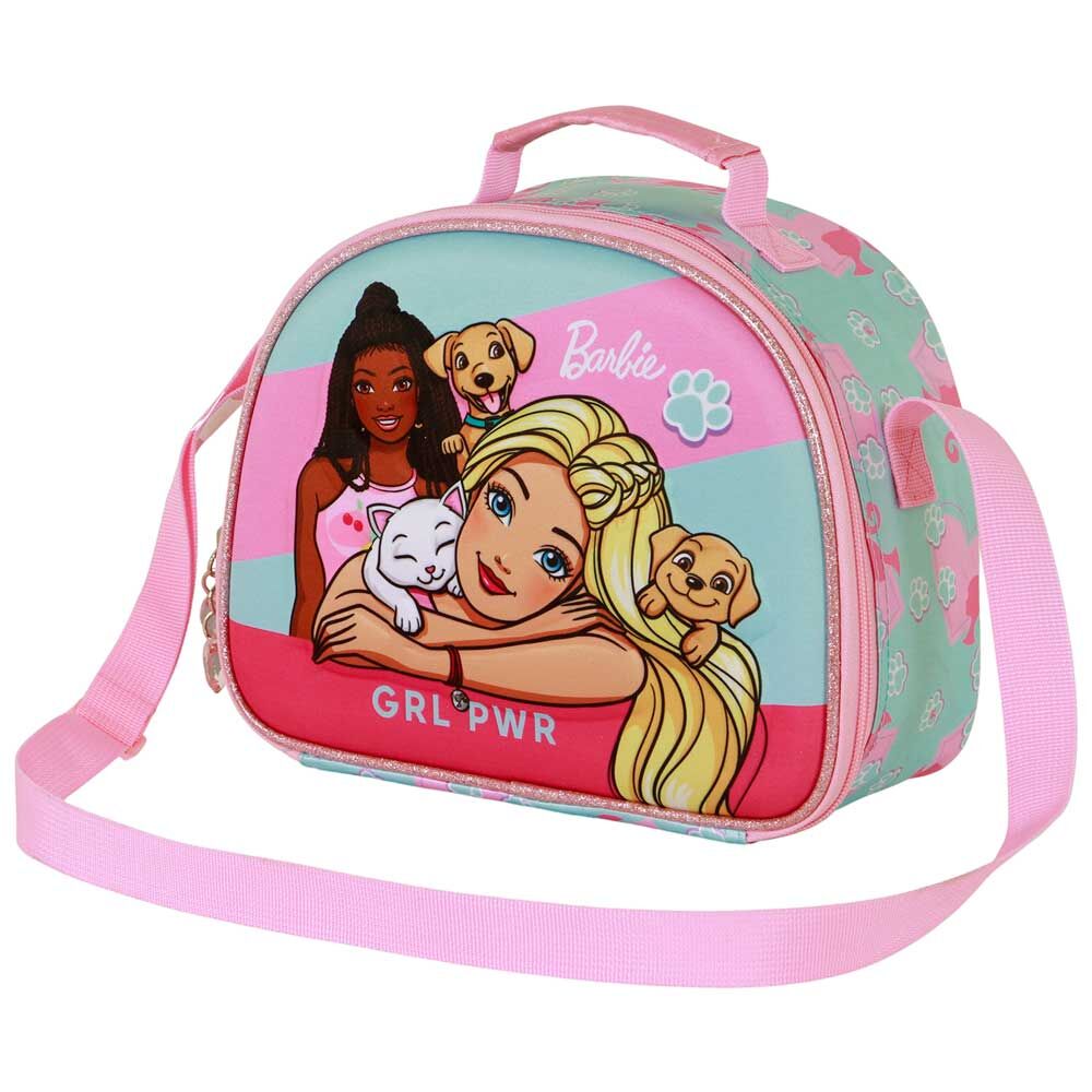 Barbie Pets 3D lunch bag